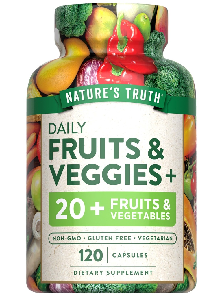 Nature's Truth Fruit and Veggies Supplement 