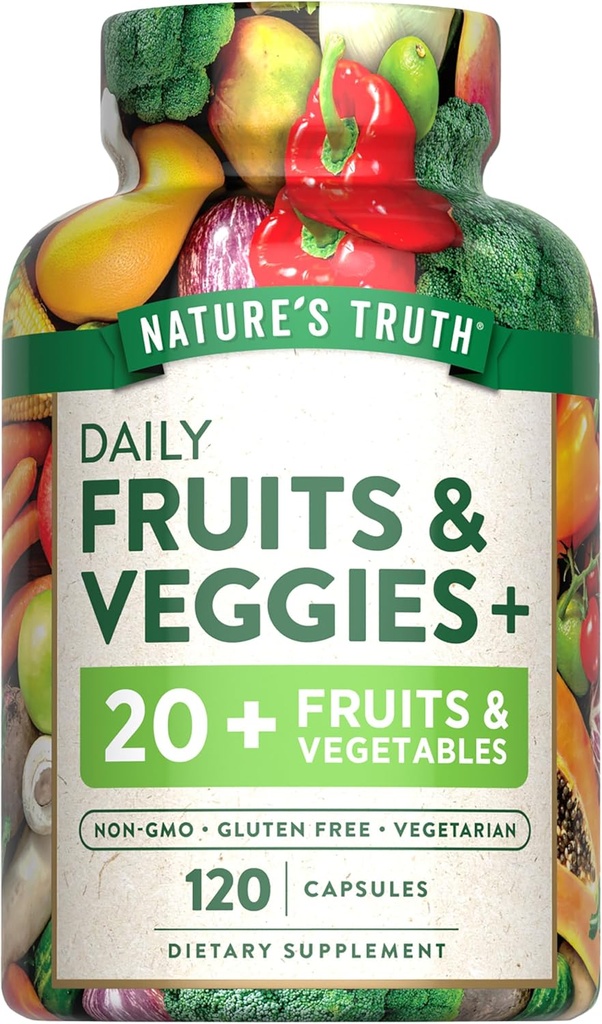 Nature's Truth Fruit and Veggies Supplement 
