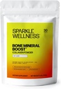 Sparkle Wellness Bone Mineral Boost (No Flavor) [30 Serves] | Collagen Toz Supplement | FORTIBONE Bioaktif Collagen Peptides ve Buffered Vitamin C Nutra C | Bone Supplements