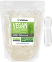 XPRS Nutra Μέγεθος 00 Κενές κάψουλες - 1000 Clear Count Empty Vegan Κάψουλες - Χορτοφαγικά Κενά Χάπια - DIY Καψάκιο Φυτικών Γέμισμα - Veggie Καπάκια Χάπια