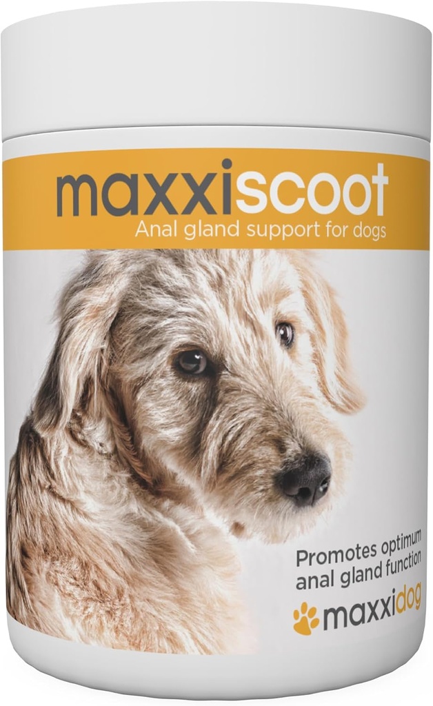 maxxipaws maxxiscoot Anal Gland & Digestive Health Support for Dogs - Toz Supplement, 5oz