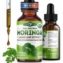 PURA VIDA MORINGA Leaf Extract Liquid Drops - USDA Organik Onay - Yüksek Lisanslandı, Biyo kullanılabilir & Daha Hızlı A Vitamini Moringa Toz veya Capsules - Single Origin Moringa Oleifera Leaves