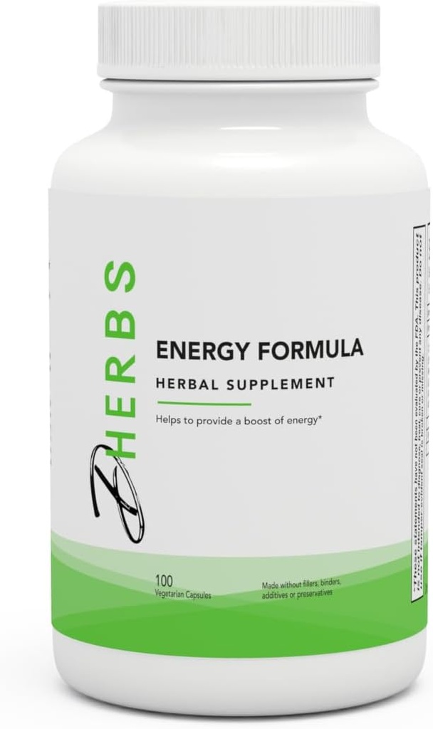 Dherbs Energy Formula, 100-Count Şişe