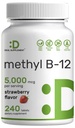 DEAL SUPPLEMENT Torch B-12 Vitaminleri 5000 mcg, 240 Chewable Tabletler | Active Form - Strawberry Flavored - Energy Support & Brain Health Function - Vegetarian & GMO Free Vitamins 5000 mcg, 240 Chewable Tabletler | Active Form - Strawberry Flavored - Energy Support & Brain Health Function - Vegetarian & GMO Free Vitamins