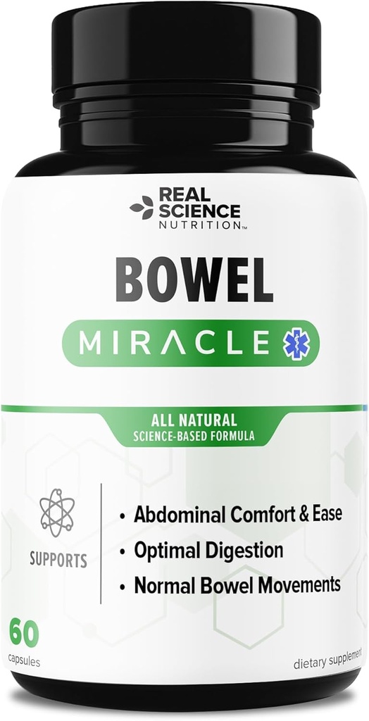Offers Bowel Miracle: Natural Solution for Gut Health, Abdominal Discomfort, Lower Bowel Formula, Aiding IBS and Chronic Bloating