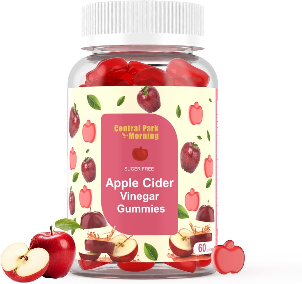 Apple Cider Vinegar Gummies 1000 mg,ACV Supplement for Detox & Cleanse,Suger Free and Non-GMO - 60 Gummies 1000mg,ACV Supplement for Detox & Cleanse,Suger Free and Non-GMO - 60 Gummies