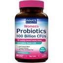 Kadınlar için Alternatif Probiyotikler, 100 Milyar CFUs 18 Strains, Prebiyotikler ve Probiyotikler, Cranberry, C & B6 P5P, Vaginal & Digestive Health, Sigara içilmez, 60 Caps