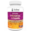 Dr. Berg Natural Prenatal Vitamins for Women (Prepati & Hemşire) - Prenatal Vitaminler Foate, Vitaminler, Mineraller, Omegas, &11 Güçlü Superfoods - Womens Prenatal Multivitamin - 60 Capsules