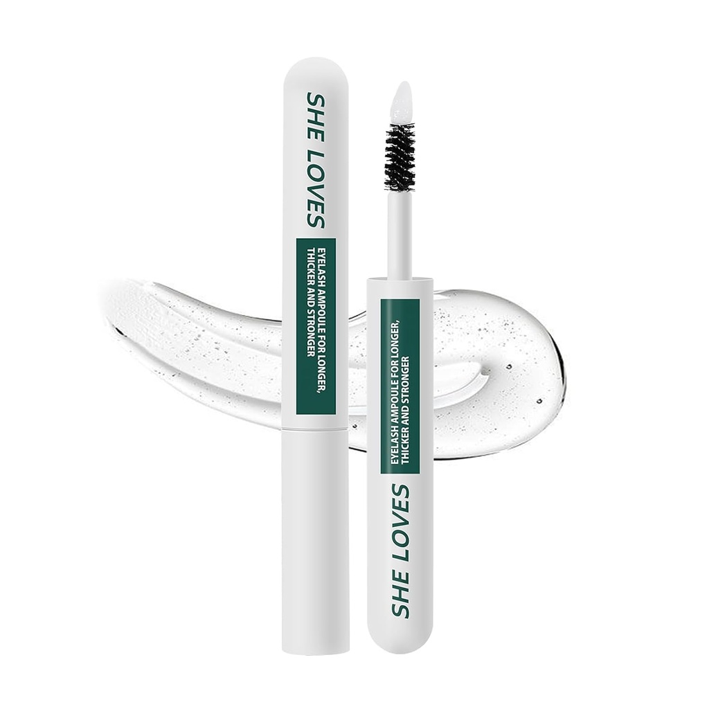 Gelişmiş Eyelash Büyüme Serum 2-in-1 Rotor Head to Grow Lashes for Longer, Tier, Güçlü,