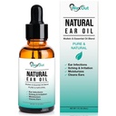 Doğal Mullein Ear Wax Removal Oil & Clean with, | Pain & Earache Drops | Earwax Softener, Moisturizer & Alerji Soothing | Tinnitus, Itching, Ringing, Enfeksiyonlar & Clogged Ears