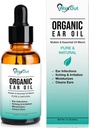 Doğal Mullein Ear Wax Removal Oil & Clean with, | Pain & Earache Drops | Earwax Softener, Moisturizer & Alerji Soothing | Tinnitus, Itching, Ringing, Enfeksiyonlar & Clogged Ears