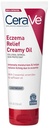 CeraVe Eczema Relief Creamy Body Oil, Eczema Calming Cream με κολλοειδές βρώμη & Λάδι Safflower για ξηρό δέρμα & Ichy Skin Relief, Steroid Free & Paraben Free, 8 Ουγγιά