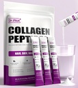 2X Skin Saç Çiçeği Ortakları Sağlığı için Kolektif Toz, Hydrolyzed Type 1 & 3 + VC ile Ultra High Abpsiyon Collagen Powder Toz, Kadın ve Erkekler için Unflavored Collagen Supplements, 30 Hizmet