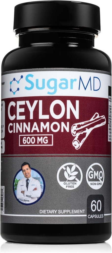 Ceylon Cinnamon Capsules - 60 Tarafından SugarMD