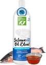 Sadece Doğal Pet Wild Alaskan Salmon Yağı Köpekler ve Kediler için - Omega 3 & 6 Sıvı Gıda Evcil hayvanlar için Tamam - EPA & DHA Balık Yağları, Tüm Doğal Ortak Destek, Sağlıklı Cilt, Ön ve Kalp - 20 Fl Oz Oz