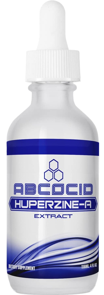 Huperzine-A Liquid Supplement 360 mcg ανά υπηρεσία, 4 Oz Liquid,240 Servings,Made in USA,Γρήγορη απορρόφηση,Quality Poent Ingridents,Trite-Party Tested,GMP Certified,Cruelty-Free Products