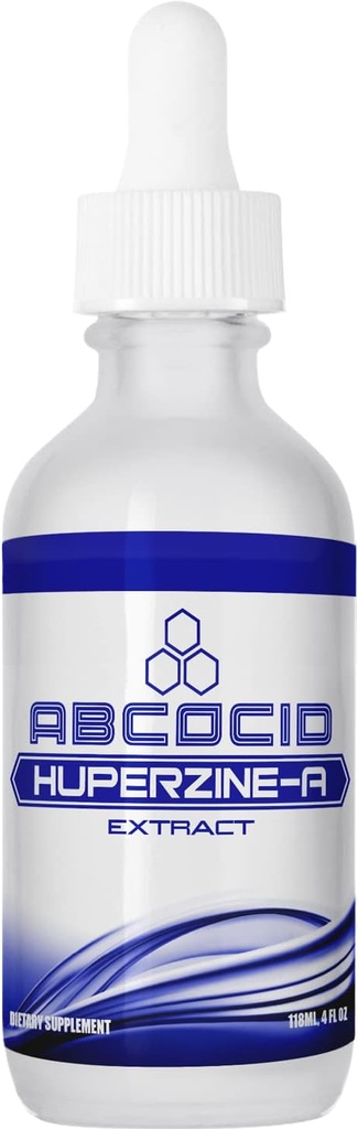 Huperzine-A Liquid Supplement 360 mcg per Serving,4 Oz Liquid,240 Servings,Made in USA,Quick Absorption,Quality Potent Ingredients,Third-Party Tested,GMP Certified,Cruelty-Free Products