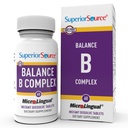 Üstün Kaynak Dengesi B Kompleksi - Enerji Desteği Folic Asit & B Vitaminleri ile takviye - Kalp ve Kas Sağlığı - B Vitamini Yardımlar Immune Health - 60 Instant Dissolve Tabletleri
