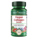 Vegan Collagen Builder - Organik Tüm Gıdalar Meyveler + Veg, Silica, Lutein, C vitamini, Biotin, Grape Tohum - Amino Asits Glycine, Lysine + Proline Collagen ATMs (30 hizmet, Tabletler)