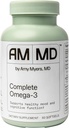 Amy Myers MD Omega-3 Softgels - Fish Oil Supplement for Cardiovascular & Immune System Support - Non-GMO, Non-Dairy & Non-Soy - 60 Softgels (60 Hizmet)