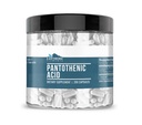 Earthborn Elements Pantothenic Acid 200 Capsules, Pure & Undiled, No Wordss