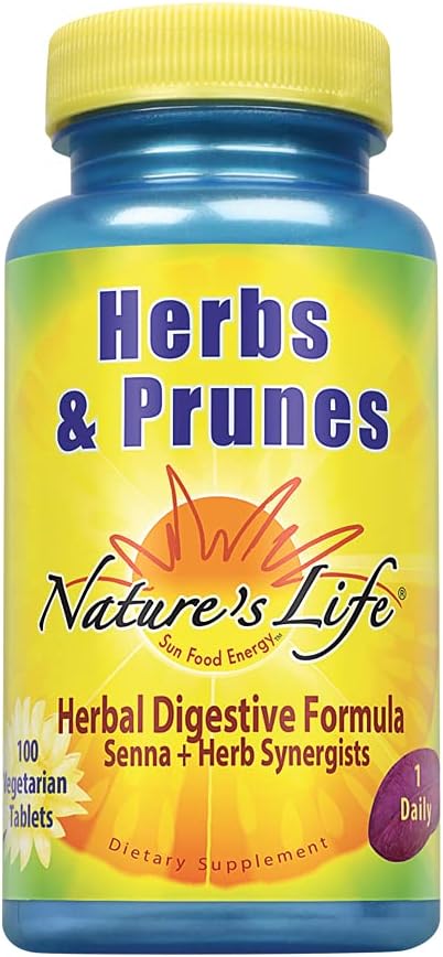 Nature's Life Herbs & Prunes 