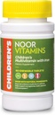Noor Vitamins Halal Çocuklar Multivitamin Chewable: Immune, Bone & Eye Health with Iron - Non GMO & Gluten Free - Halal Vitaminler 60 Kont (2 Ay Supply)
