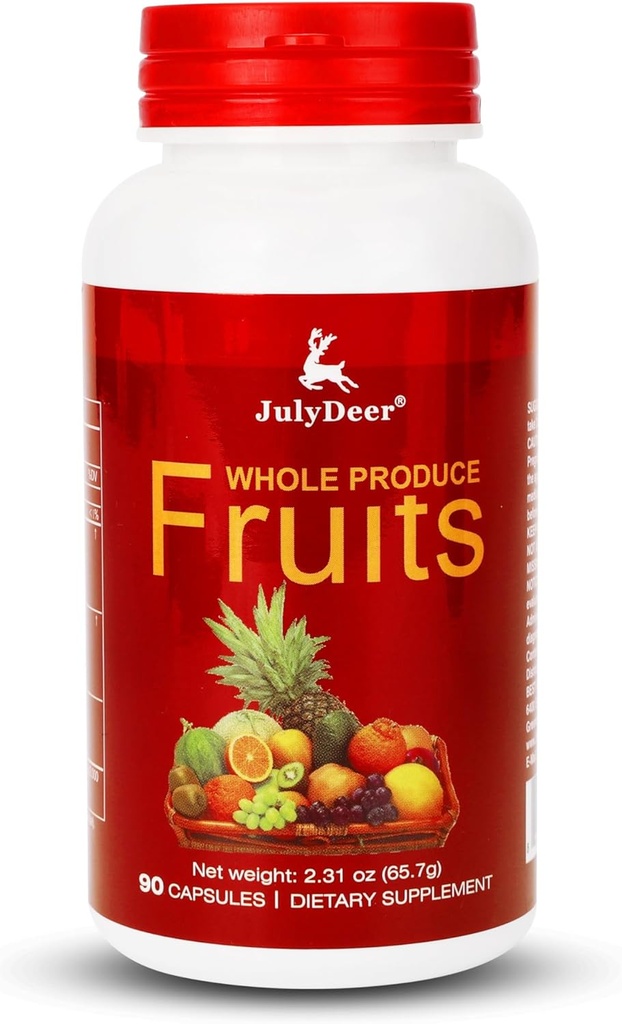 Meyve Supplement – 90 Total Vegetarian Capsules | Natural 16 Tüm Meyvelerin Dengesi