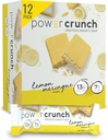 Power Crunch protein Wafer Bars, Yüksek Protein Snacks with Delicious Taste, Lemon Meringue, 1.4 Ounce (12 Count)
