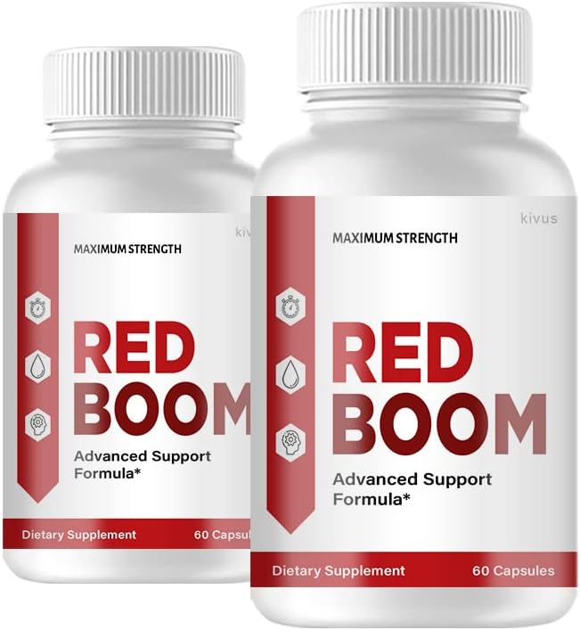 Red Boom Capsules - Red Boom Advanced Capsules (2 Pack, 120 Capsules)