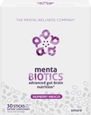 MentaBiotics® Advance Gut Beyin Beslenme Prebiyotik, Probiyotik ve Phytobiyotikler, Raspberry Hibiscus, 30 Hizmet