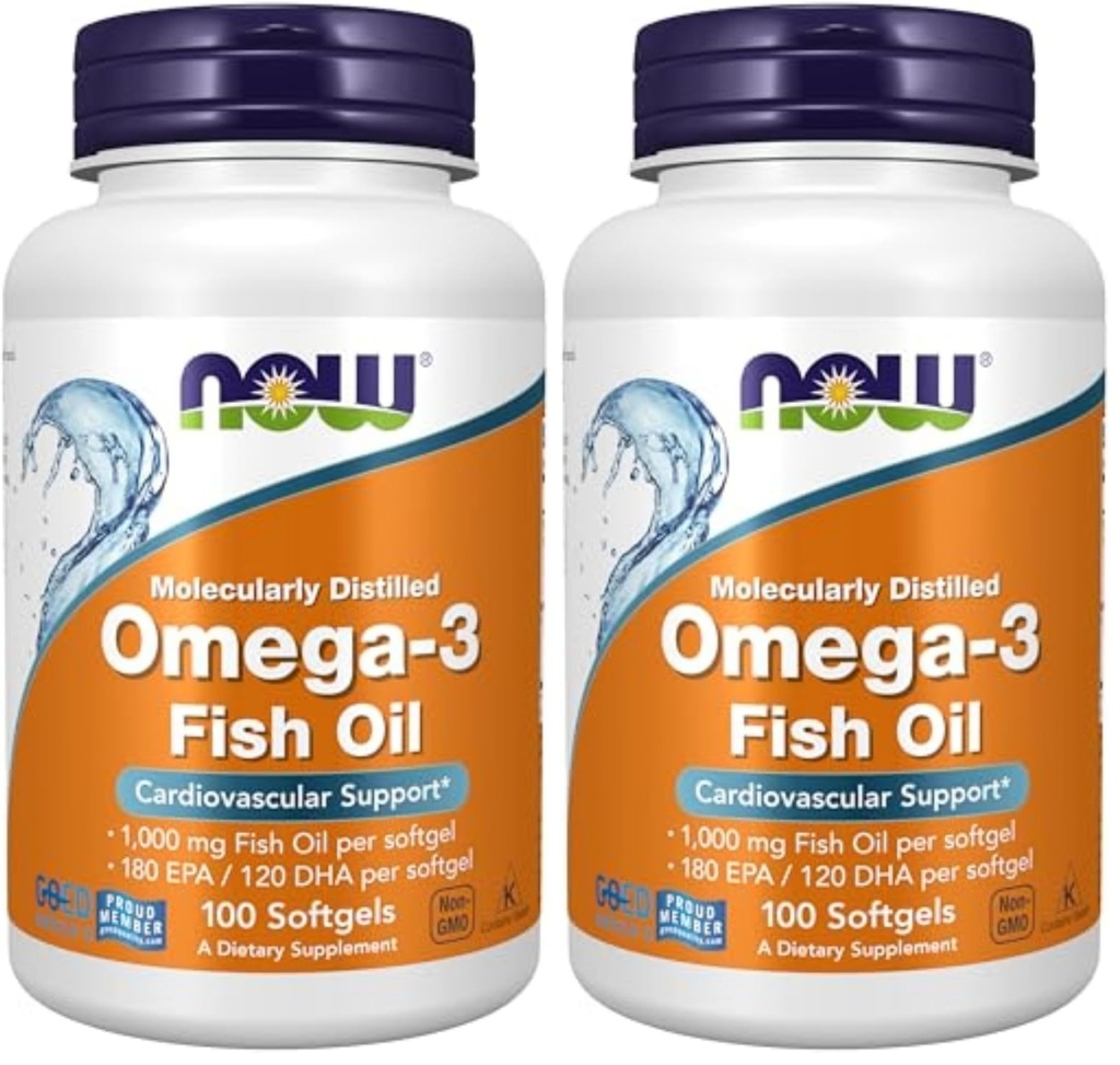 Şimdi Gıdalar Omega-3-100 Softgels (Pack of 2)