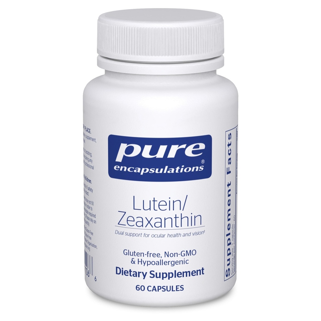Saf Encapsulations Lutein & Zeaxanthin - Destekler Genel Vizyon* - Macular Pigment & Eye Health* - Antioksi Support* - Vegan-Friendly & Non-GMO - 60 Capsules