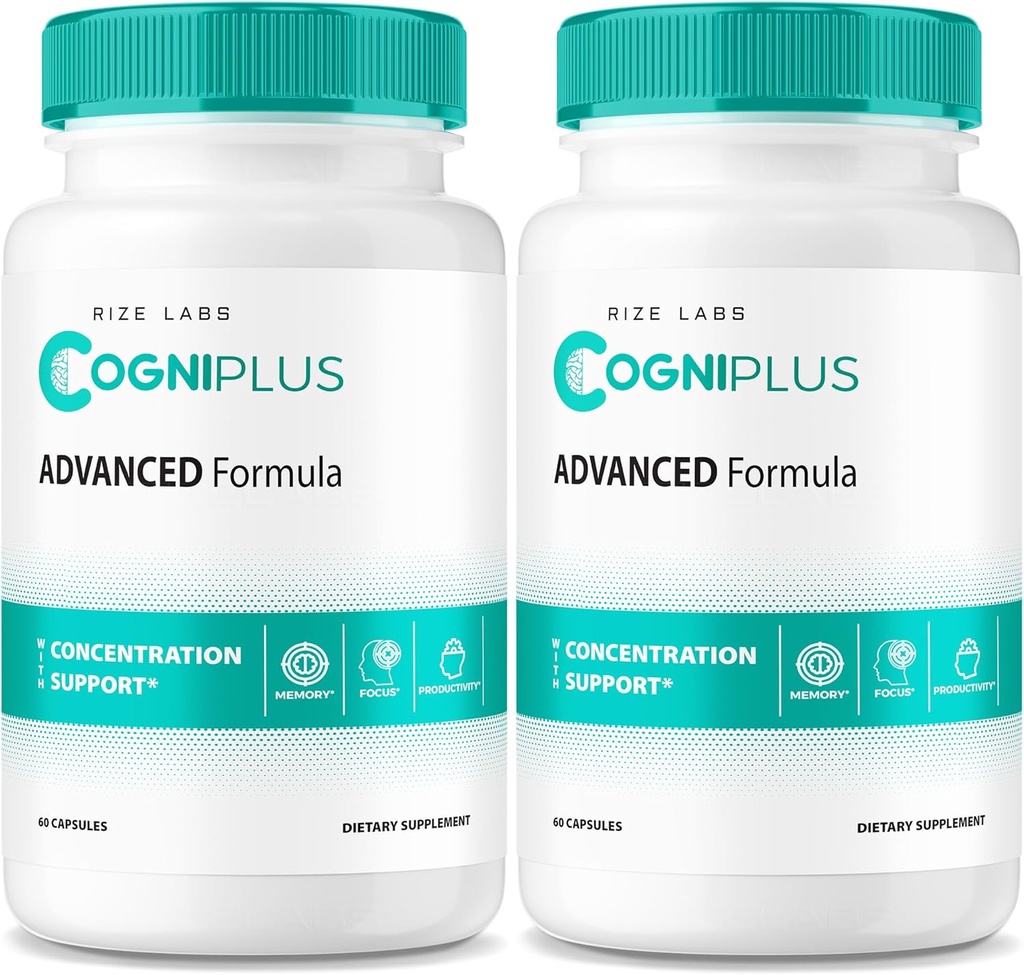 rize labs - Κάψουλες Cogni Plus – Daily Focus Support Formula με ένα ισορροπημένο μείγμα για την σαφήνεια, τη μνήμη και την εγρήγορση 