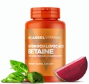 Mt. Angel Vitaminleri - Hydrochloric Acid Betaine, Sağlıklı Digestion & Gastrik Juices (100 Vejetaryen Chlorocaps)