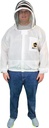 Mann Lake Provent Beekeeping Jacket, Επαγγελματικού Βαθμού Εξαεριζόμενου Bee Gear με Αυτο-Υποστήριξης Veil, Heavy-Duty Zippers, Ελαστική Wrist Openings, Ενισχυμένη Υψηλής Wear Περιοχές & Τσέπη, Medium