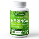 Moringa Capsules | 300 Capsules | Moringa Oleifera | 100% Pure & Natural | Non-GMO and Gluten Free Supplement | Complete Green Superfood | Moringa Leaf Extract