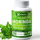 Moringa Capsules| 300 Capsules| Moringa Oleifera| 10.000mg| 100% Pure & Natural| Non-GMO ve Gluten Free Supplement | Complete Green Superfood | Moringa Leaf Extract Toz