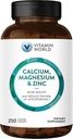 Dünya Vitamini Çelik Magnezyum”Promotes Bone Health 250 kapaklı kapak
