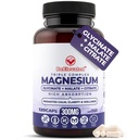 Triple Kompleks Magnezyum Supplement – Glycinate, Citrate & Malate for Relaxation, Sleep & Well-Being – Natural, Vegan, Non-GMO Capsules (300 mg)