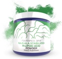 NA-R-ALA Stabilized R-Lipoic Acid Toz 30 Grams | Destekler Mitochondrial Activity | Sağlıklı Metabolismları Destekler