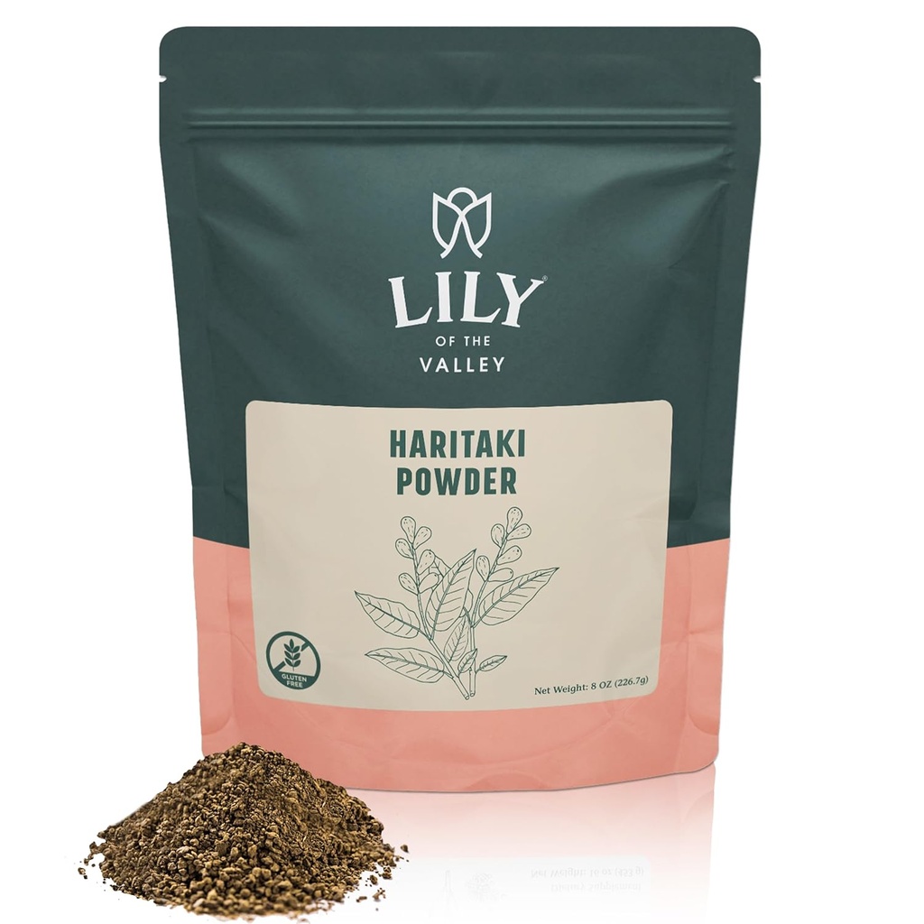Vadi Haritaki Toz - Terminalia Chebula - Hindistan'dan Kaynaklandı - Bir Ayurvedic Herb -% 100 Doğal & Hayır Preservative - Vegan & Gluten-Free (8oz, 226g)- Paket Vary