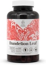 Dandelion Leaf 120 Capsules | High-Potency Herbal Dietary Supplements | Made with Vegetable Capsules and Dandelion (Taraxacum officinale) Dried Leaf (120 Count)
