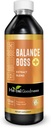 Herbal Goodness Happy Mood Support Supplement - St Johns Values Relaxation and Calmness, Rhodiola Rosea Balance Boss 12 Fl. ozz