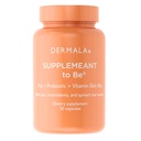 Dermala #FOBO SUPP, Akne Supplement Olmak İçin Yeniden Oluşturun | Tüm Doğal Günlük Prebiyotikler Probiyotikler Deri Mix ile PVC | Clear Blemish-Free Radiant Skin Through Balancing Gut Health