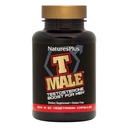 DoğasPlus T Erkek - 60 Vejetaryen Capsules - Kas Kazananları ve Stamina, Mood Advancedr - Gluten Free - 30 Toplam Hizmetler
