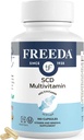 FREEDA SCD Multivitamin - Erkekler ve Kadınlar için Günlük Multivitamin Supplement - Vegan, Gluten-Free, SCD Yasal - Kosher Sertifikalı Yetişkin Vitaminler - Özel Carbohidrat Diyet Dostu - 180 Capsules