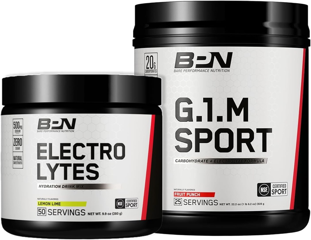 BARE PERFORMANCE NUTRITION BPN G.1.M. Πηγαίνετε Ένα ακόμη καύσιμο & ηλεκτρολύτες εκπαίδευσης