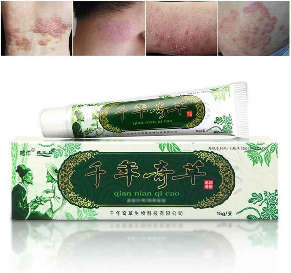 Oversea Thousand-Year Herbal Cream Chinese Herbal Eczema, Psoriasis Creams Dermatitis ve Eczema Pruritus Psoriasis JIULIN Ointment