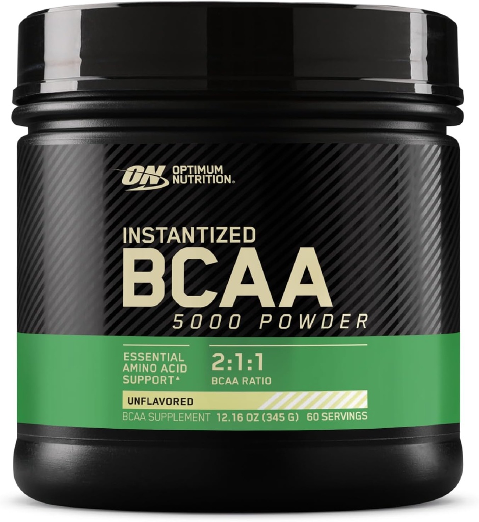 Optimum Beslenme BCAA Tozu, Unflavored, Keto Friendly Branched Chain Essential Amino Asits Toz, 5000 mg, 60 Hizmet (Pazar Mayıs Vary)